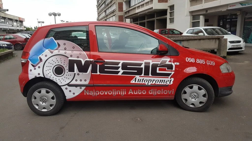 Oslikavanje vozila – primjer 7